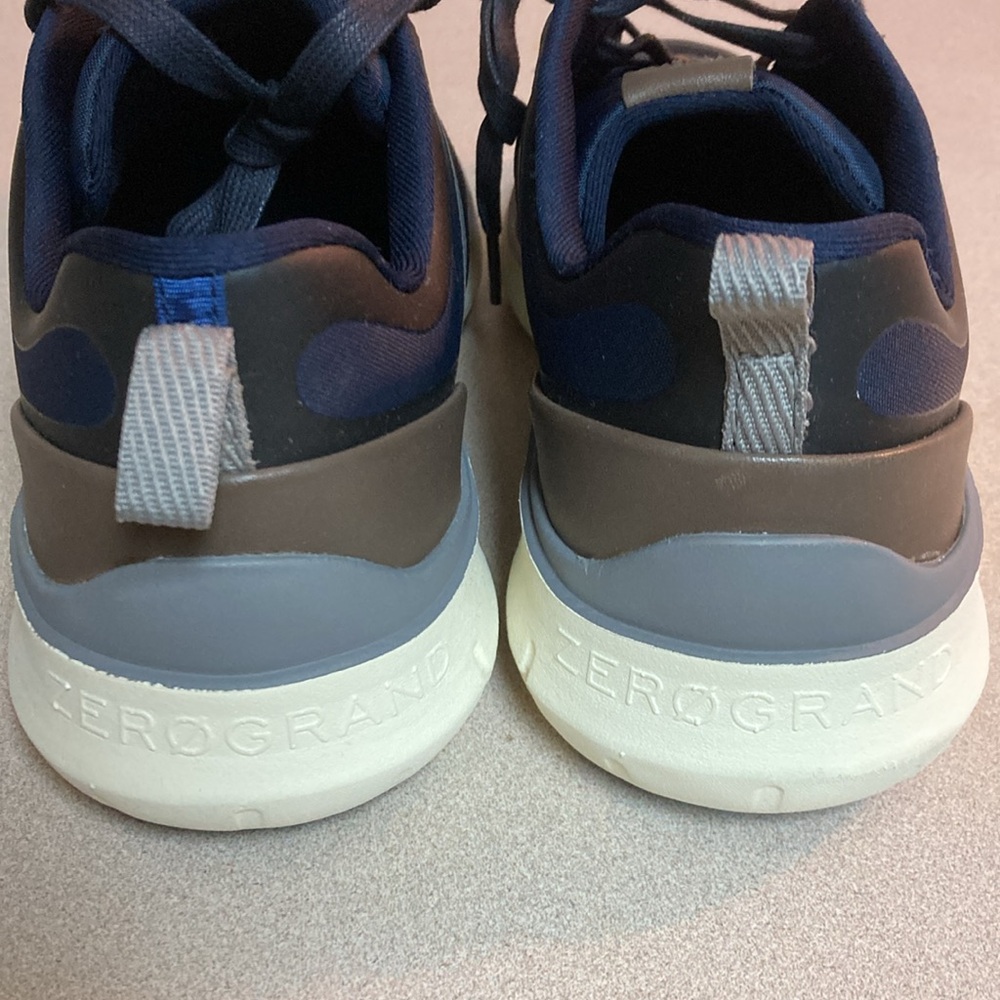 NWOT Men’s Cole Hahn 11M Navy/Truffle/Ivory Sneakers—Generation Zero Grand TXT - Picture 4 of 9